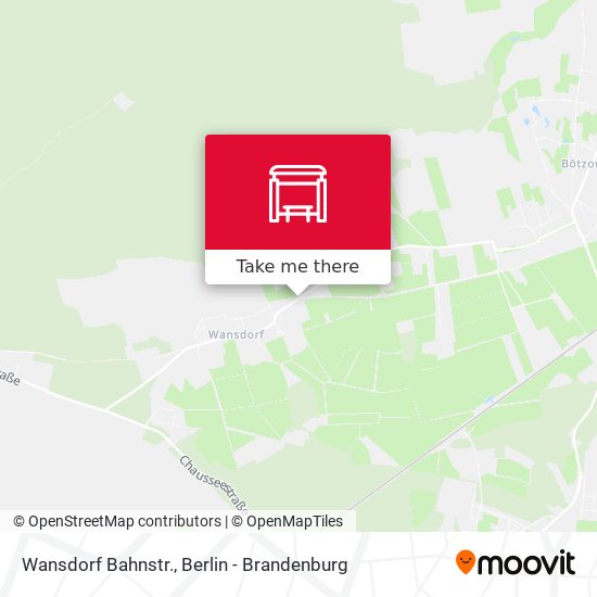 Wansdorf Bahnstr. map