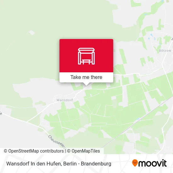 Wansdorf In den Hufen map