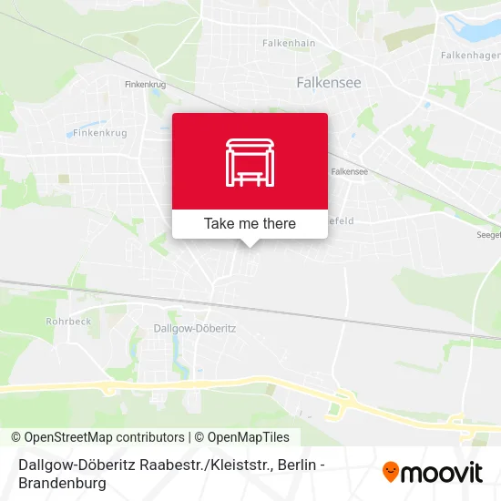 Карта Dallgow-Döberitz Raabestr. / Kleiststr.