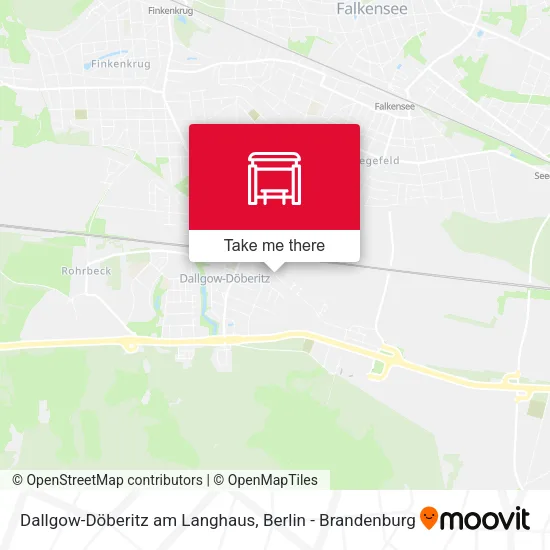 Карта Dallgow-Döberitz am Langhaus