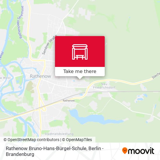 Rathenow Bruno-Hans-Bürgel-Schule map