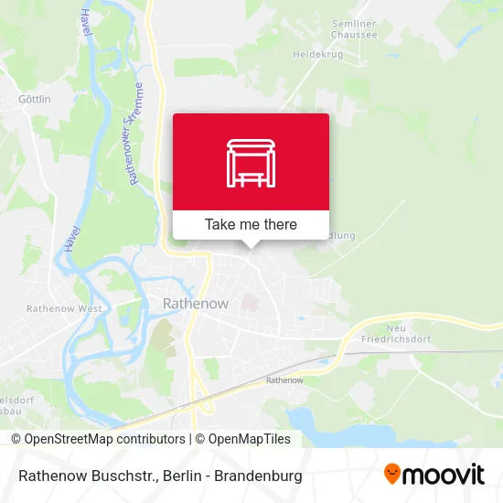 Карта Rathenow Buschstr.