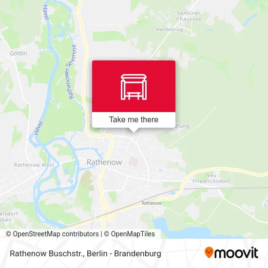 Rathenow Buschstr. map