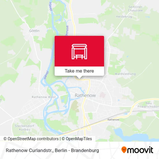 Карта Rathenow Curlandstr.
