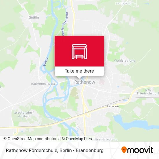 Rathenow Förderschule map