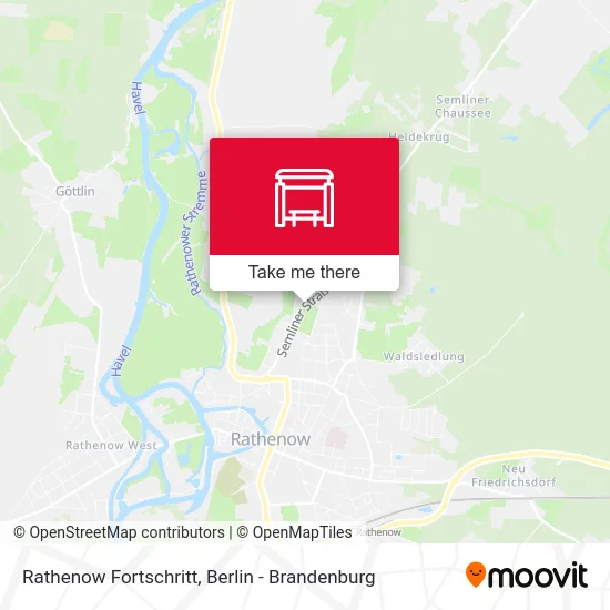 Rathenow Fortschritt map