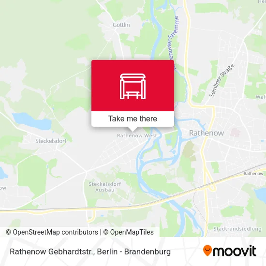 Карта Rathenow Gebhardtstr.