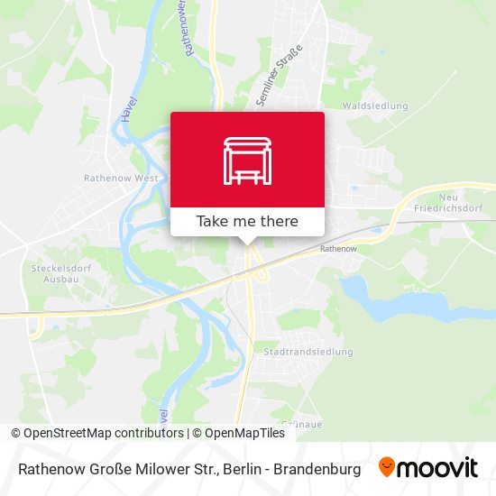 Rathenow Große Milower Str. map