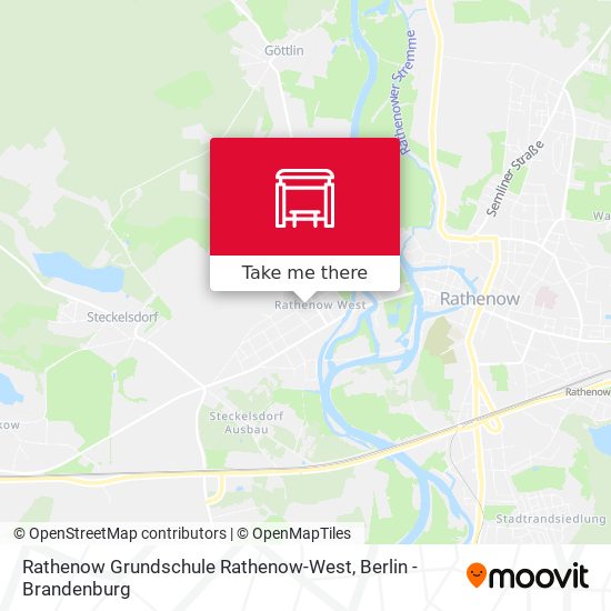 Rathenow Grundschule Rathenow-West map