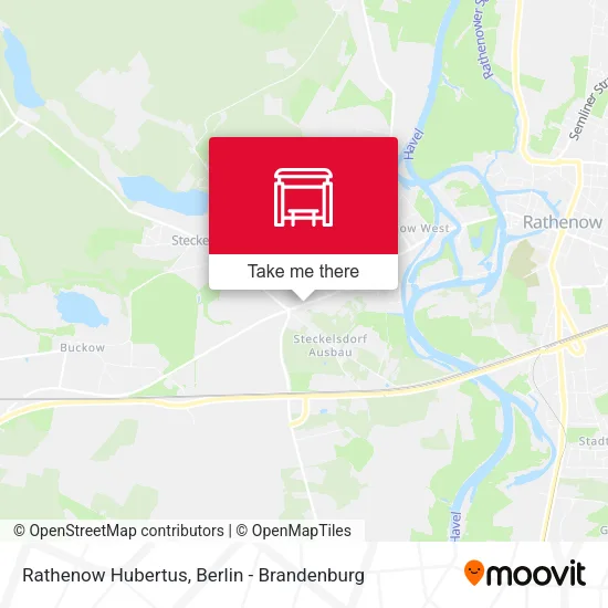 Карта Rathenow Hubertus