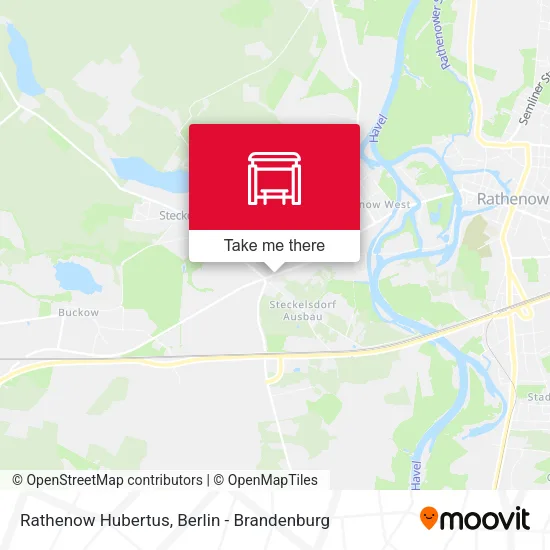 Карта Rathenow Hubertus