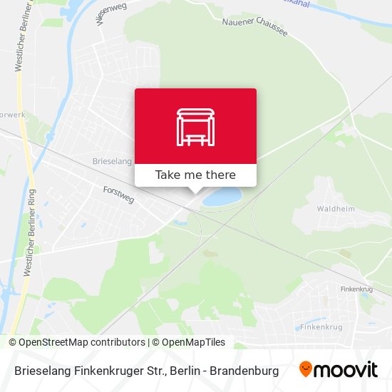 Brieselang Finkenkruger Str. map