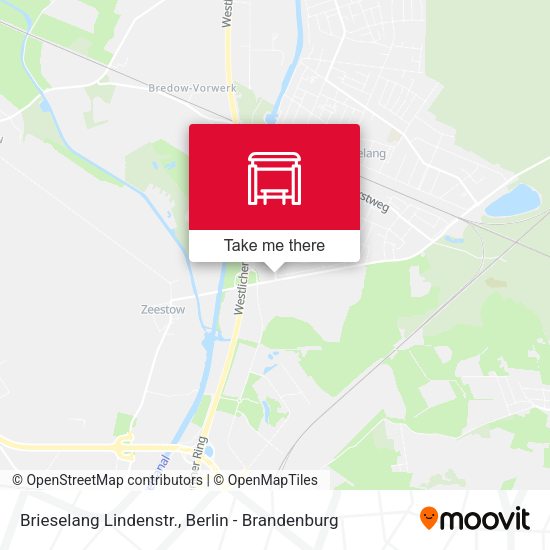Карта Brieselang Lindenstr.