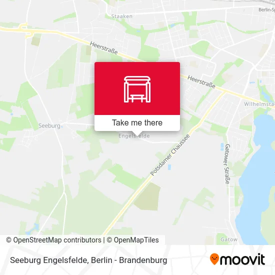 Карта Seeburg Engelsfelde