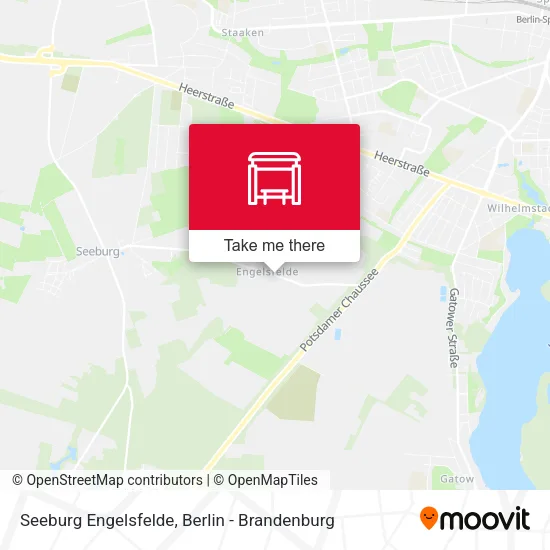 Карта Seeburg Engelsfelde