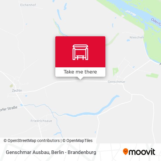 Genschmar Ausbau map