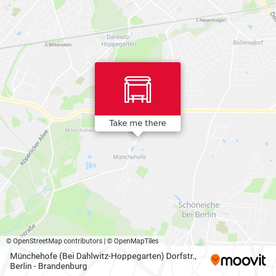 Münchehofe (Bei Dahlwitz-Hoppegarten) Dorfstr. map