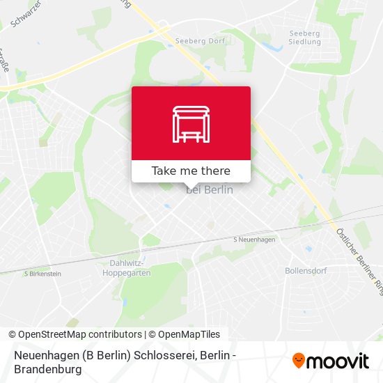 Neuenhagen (B Berlin) Schlosserei map