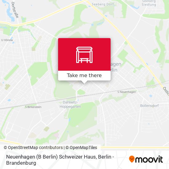 Neuenhagen (B Berlin) Schweizer Haus map