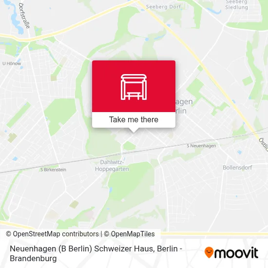 Neuenhagen (B Berlin) Schweizer Haus map