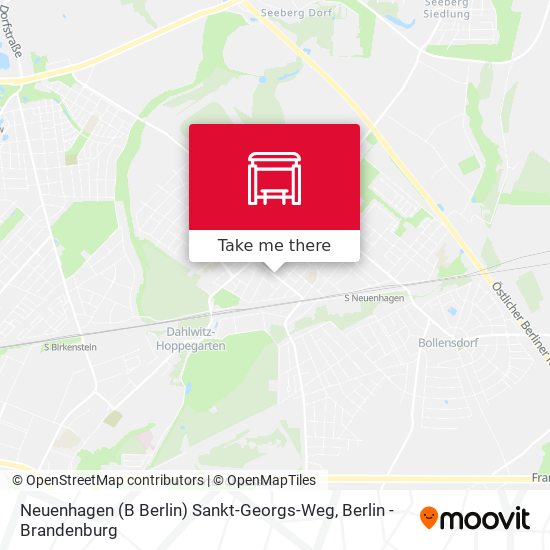 Neuenhagen (B Berlin) Sankt-Georgs-Weg map