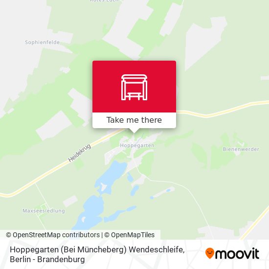 Hoppegarten (Bei Müncheberg) Wendeschleife map