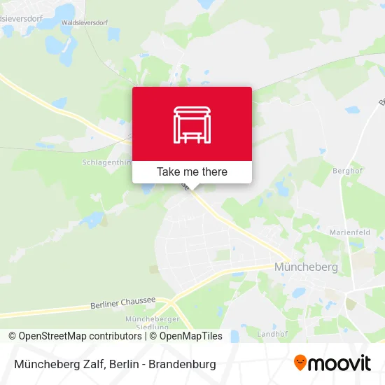 Карта Müncheberg Zalf