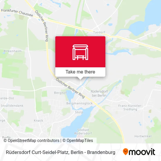 Rüdersdorf Curt-Seidel-Platz map
