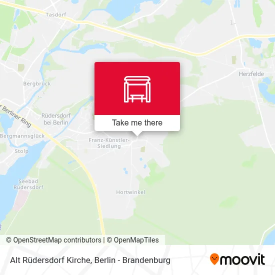 Alt Rüdersdorf Kirche map