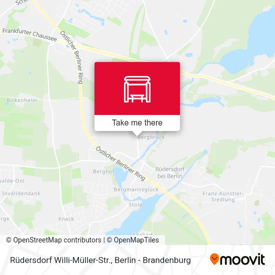 Карта Rüdersdorf Willi-Müller-Str.
