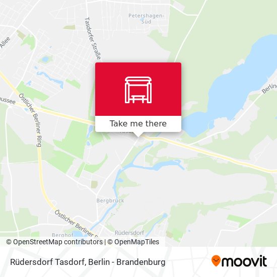 Rüdersdorf Tasdorf map