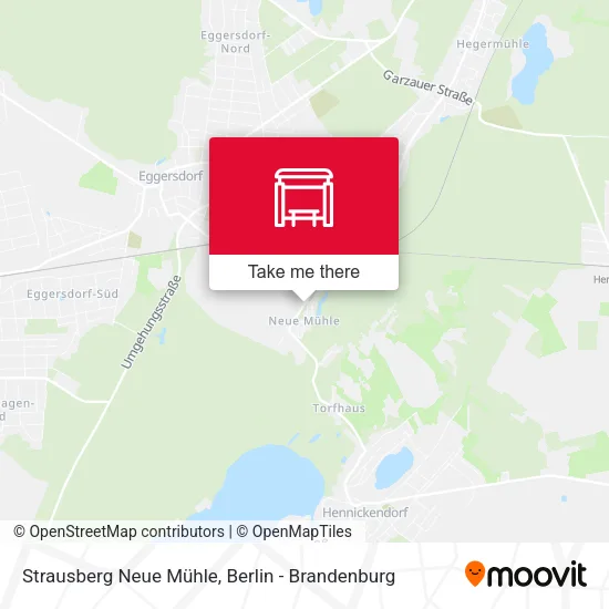 Карта Strausberg Neue Mühle