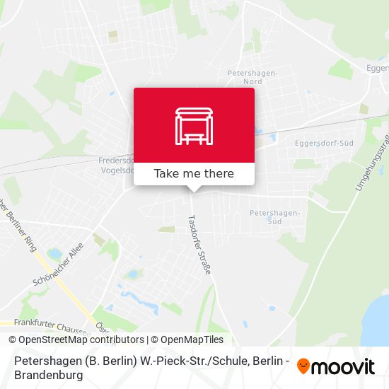 Petershagen (B. Berlin) W.-Pieck-Str. / Schule map