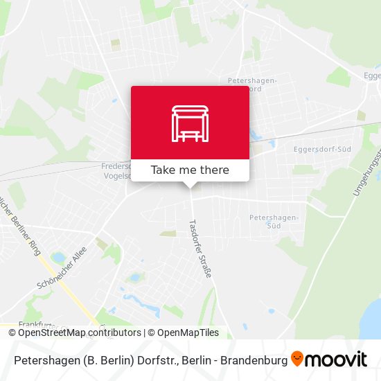 Petershagen (B. Berlin) Dorfstr. map