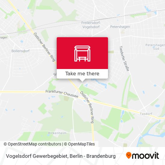 Vogelsdorf Gewerbegebiet map