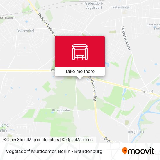 Карта Vogelsdorf Multicenter