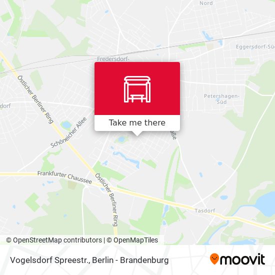 Vogelsdorf Spreestr. map