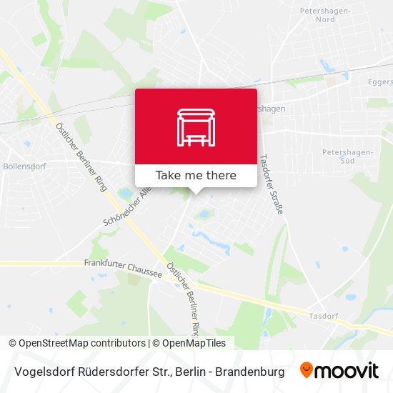 Vogelsdorf Rüdersdorfer Str. map