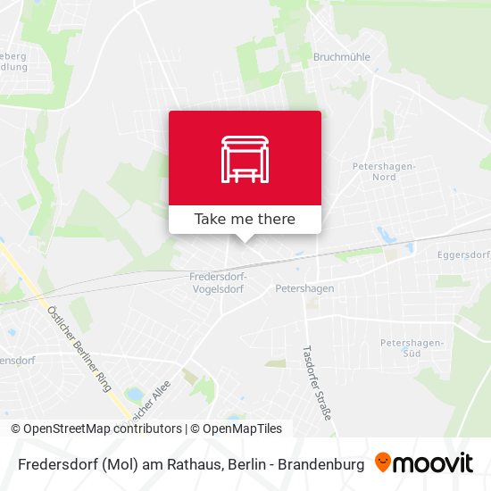 Fredersdorf (Mol) am Rathaus map