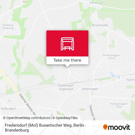 Fredersdorf (Mol) Busentscher Weg map