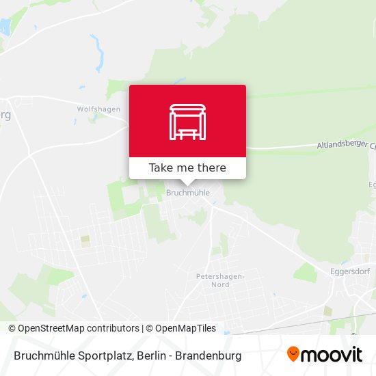 Bruchmühle Sportplatz map