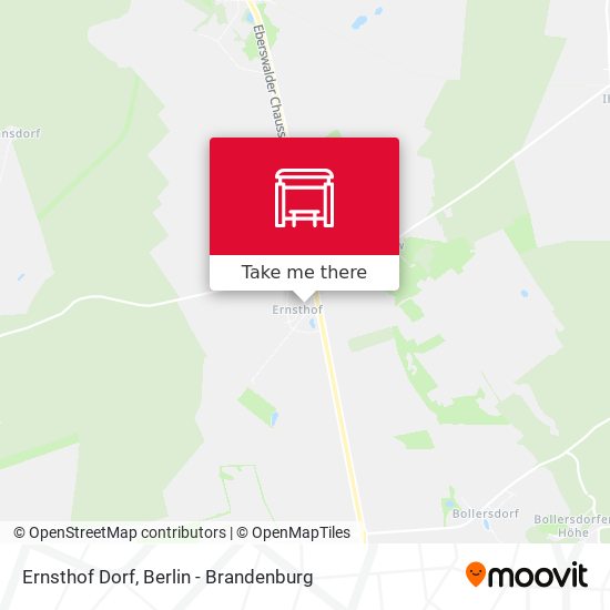 Ernsthof Dorf map