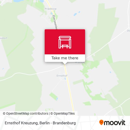 Ernsthof Kreuzung map