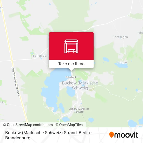 Карта Buckow (Märkische Schweiz) Strand