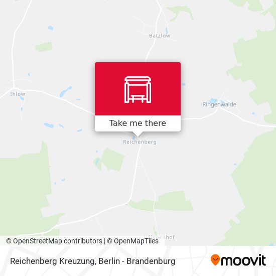 Reichenberg Kreuzung map
