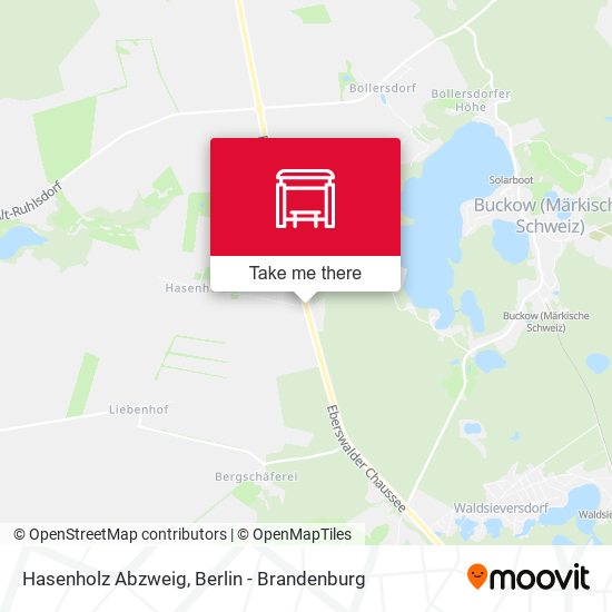 Карта Hasenholz Abzweig