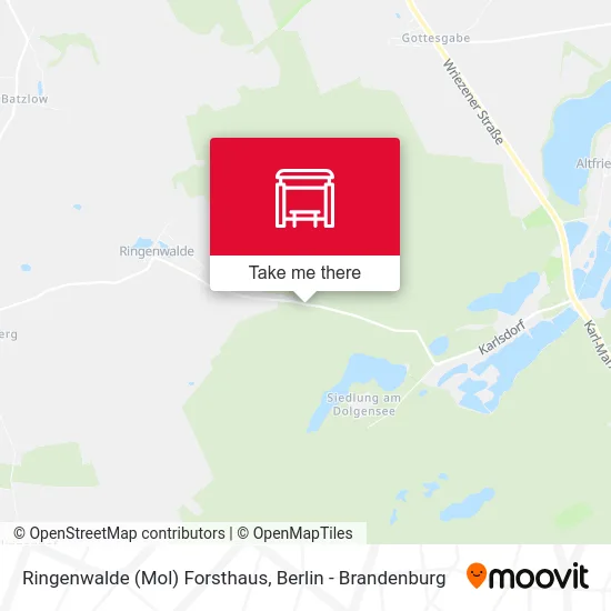 Ringenwalde (Mol) Forsthaus map