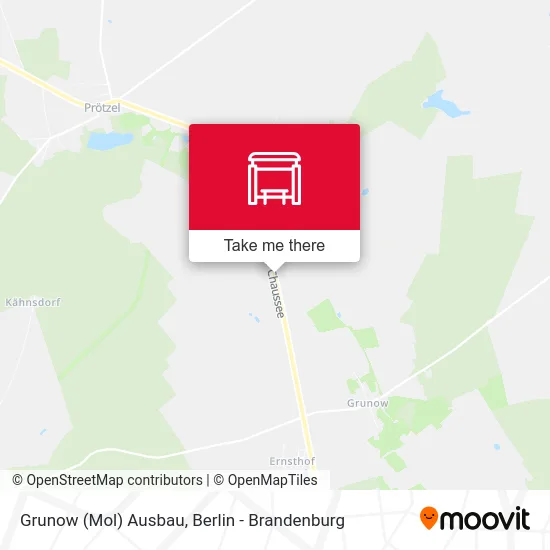 Grunow (Mol) Ausbau map