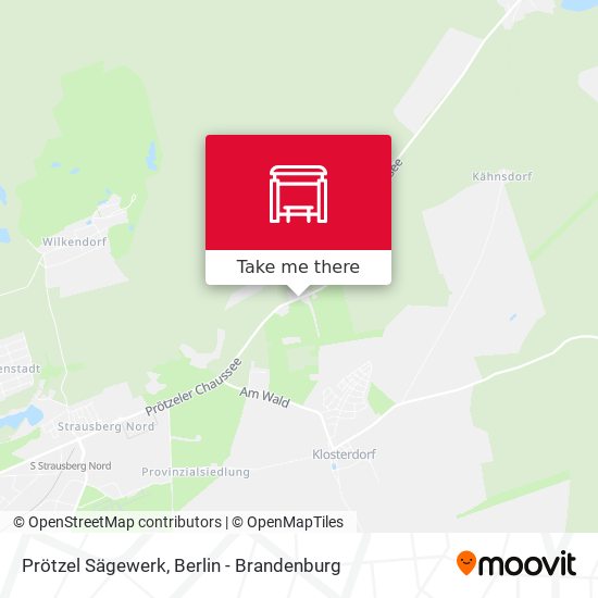 Prötzel Sägewerk map