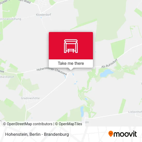 Карта Hohenstein